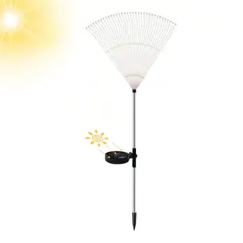 Светодиодный Солнечный Фейерверк на открытом воздухе, 8 режимов, водонепроницаемый ночник 