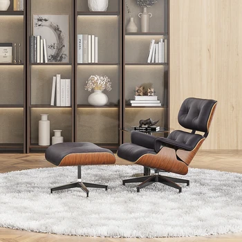 Высокие кресла для отдыха, кресло для гостиной, диван, офисное кресло из натуральной кожи для спальни
