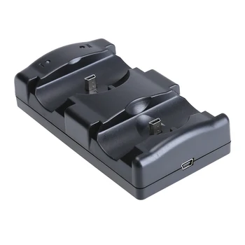 Подставка для зарядки Профессионального игрового контроллера Аксессуары для зарядной станции для PS3/Беспроводной контроллер PS3 Move