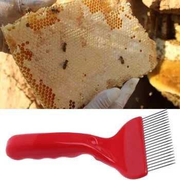1 Шт. Лопатка для пчеловодства, лопатка для меда, противоскользящая, 21 игольчатый нож для меда, инструменты для пчеловодства со шпорами