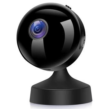 Беспроводная камера безопасности Наружная камера безопасности 1080P, домашняя камера наблюдения Wi-Fi в помещении с ночным видением на улице