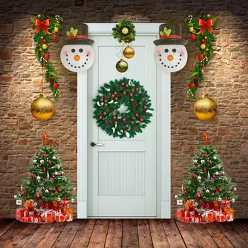 Рождественский абажур для крыльца с пингвином, Наружный настенный светильник, Абажур, Рождественское украшение, Световая крышка, декор для вечеринки, Наружная лампа для крыльца