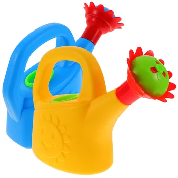 Инструмент Игрушки на открытом воздухе Для малышей, Пластиковый чайник для полива, подарок, Развивающее Садоводство