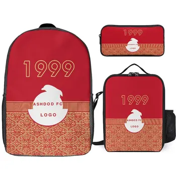 Рюкзак для ноутбука Ashdod Fc Мужской женский повседневный рюкзак для книг для студентов колледжа