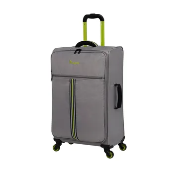 26-дюймовый регистрируемый багаж Softside, сверхлегкий, с внутренним сетчатым карманом, телескопической ручкой