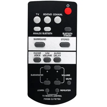 Заменить пульт дистанционного управления FSR66 ZJ78750 для звуковой панели Yamaha YAS-103 YAS-105 YAS-106 YAS-107 YAS-108 YAS-207 ATS-1030 ATS-1080