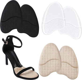 Плюсневые накладки, вставки для женской обуви, Пяточные накладки, предотвращающие скольжение ног вперед, Захваты для обуви внутри обуви