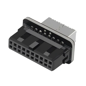 Внутренний разъем USB 3.0 к USB Type C, передний адаптер Type E, конвертер 19P / 20P