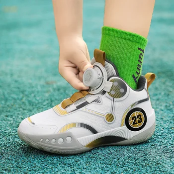 Детские баскетбольные кроссовки Tenis для мальчиков и девочек, спортивные кроссовки для бега, студенческие подростковые кроссовки для походов, походная обувь для путешествий