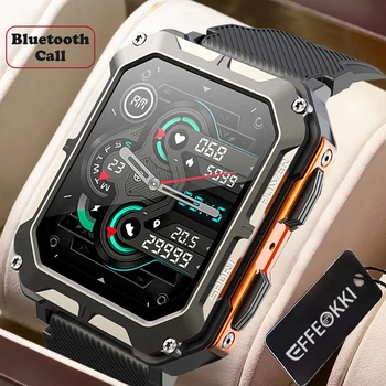 Ultra C20Pro Bluetooth Call Военные умные часы Smart Watch Мужские уличные тактические водонепроницаемые мужские часы для измерения артериального давления