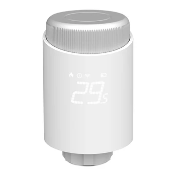 Регулятор температуры Tuya Zigbee, термостат для умного дома, клапан радиатора, управление приложением, Работа с Alexa Google Home 2023