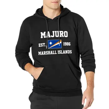 Мужские и женские толстовки с капюшоном на Маршалловых островах, 1986 Majuro Capital, пуловер с капюшоном, хип-хоп толстовка, хлопок, унисекс