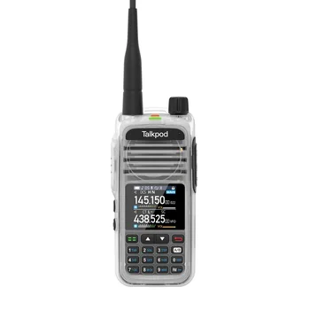 A36plus UHF/VHF/AM/FM Многодиапазонные Портативные Приемопередатчики Двусторонней радиосвязи Многофункциональные С Цветным дисплеем Walkie Talkie 256 каналов