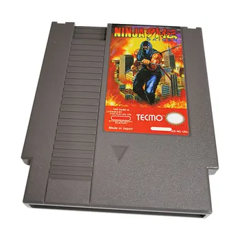 8-битная игровая карта с 72 контактами Ninjagaiden 1 Версия NTSC и Pal картриджа для видеоигр для NES