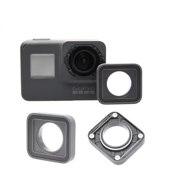 Для GoPro 5 6 7 Черные аксессуары УФ-фильтр, защитная крышка объектива, ремонтная деталь для спортивной камеры Go Pro HERO