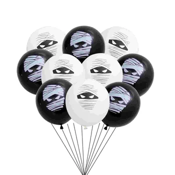 10 шт. Набор воздушных шаров для вечеринки Латексные Металлические Баллоны Принадлежности для наполнения Баллонами Металлическая Алюминиевая Фольга