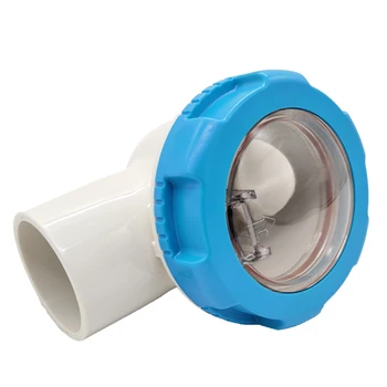 Обратный клапан для бассейна Коррозионностойкий Обратный клапан с прозрачной камерой Комплект клапанов 2 дюйма для плавательных бассейнов
