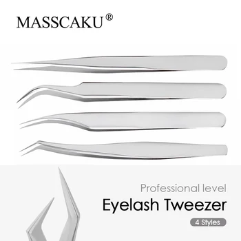 MASSCAKU 1 шт. набор для наращивания ресниц профессиональные пинцеты Инструменты для макияжа Простые в использовании Эргономичные Удобные в захвате