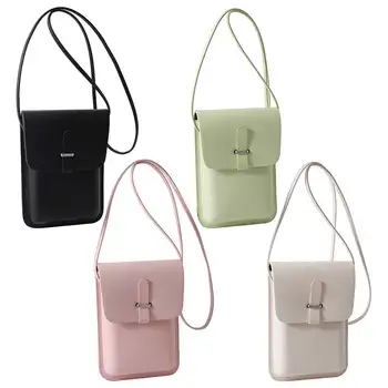 Женская однотонная сумка для покупок, Женские кошельки для телефонов, модная портативная сумка-мессенджер, сумка через плечо, женские мини-сумки, Повседневная дорожная сумка